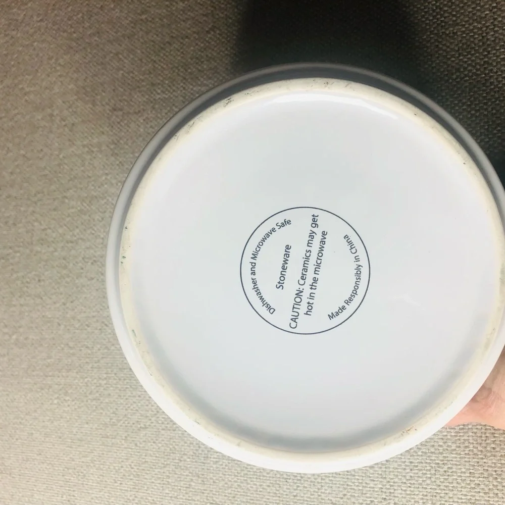 Bob's for Dogs from Skechers woof party ceramic bowl